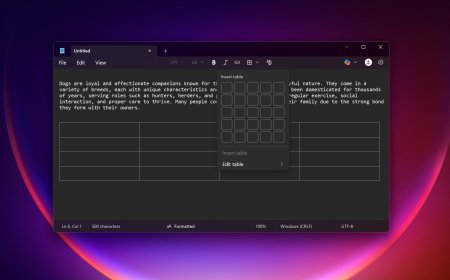 Windows 11记事本加入表格生成功能 并引入AI实时“打字式”回答