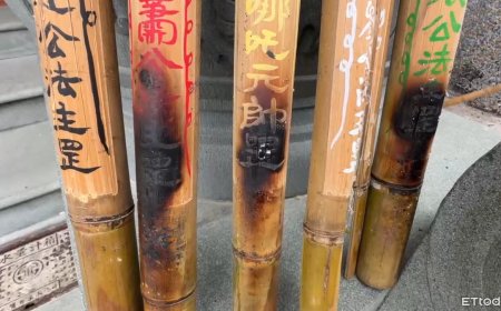 6天前才大鬧縣城隍廟！男又闖安平威鎮堂...縱火燒雕像、天公爐