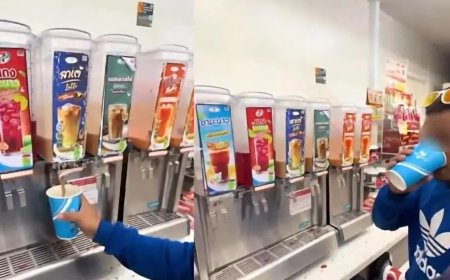 一群马国男子泰国便利店 疑违规自行续杯