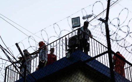 中美洲国家危地马拉监狱暴动 囚犯劫持46人质