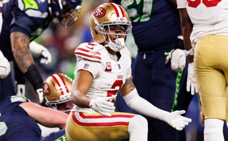 49ers defender headbutts Seahawks star during blowout playoff loss
