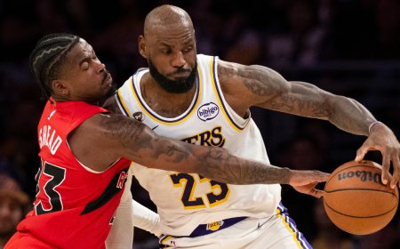 Raptors’ youthful energy not enough as Lakers exploit shooting woes