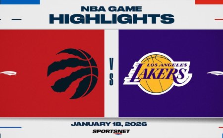 NBA Highlights: Lakers 110, Raptors 93