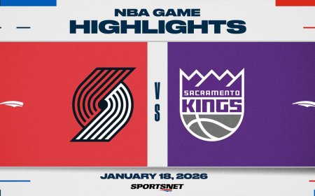 NBA Highlights: Trail Blazers 117, Kings 110
