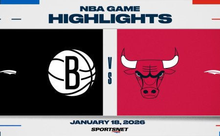 NBA Highlights: Bulls 124, Nets 102