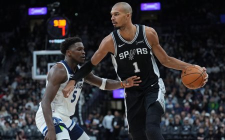 San Antonio fends off 55 points from Edwards as Spurs top Timberwolves