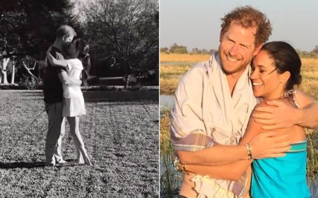 Meghan Markle shares romantic dancing video with Prince Harry alongside 2016 throwback photo