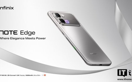 传音推出 Infinix Note Edge 手机：天玑 7100 芯片、6.78 英寸 1.5K 曲面屏