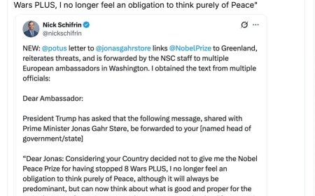 特朗普给挪威首相发强硬信件后 美国医生质疑其健康状况是否适合继续当总统