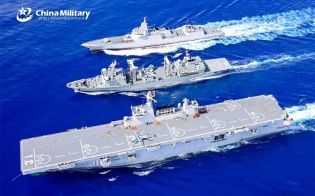 5比1！美媒：中国两栖攻击舰将在2030年超越美国，055已经无敌