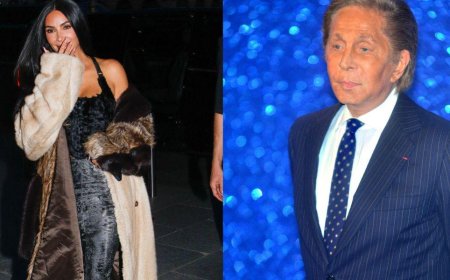 Kim Kardashian Mourns Fashion Icon Valentino With Heartfelt Tribute