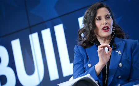 Gov Whitmer says America 'ready for a woman president,' contrasting Michelle Obama