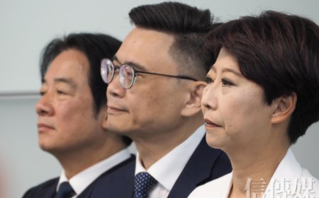 2026大選》替陳亭妃、賴瑞隆、蔡易餘披勝選背帶　賴清德耳提面命：不團結一定會輸