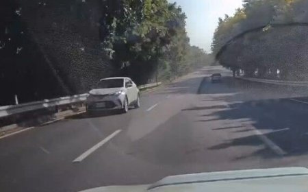 扯！國1北斗交流道「2車接力逆向」　警調監視器追車主