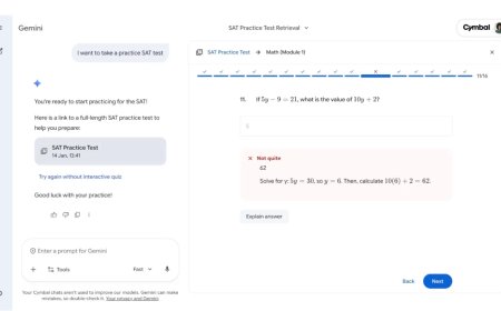 Google提供免费的SAT模拟考试 由Gemini负责出题
