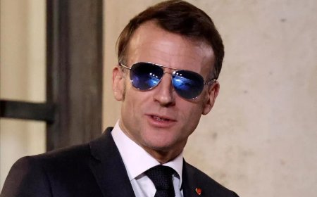 马克龙在达沃斯墨镜刷屏 意大利厂商股价原地起飞