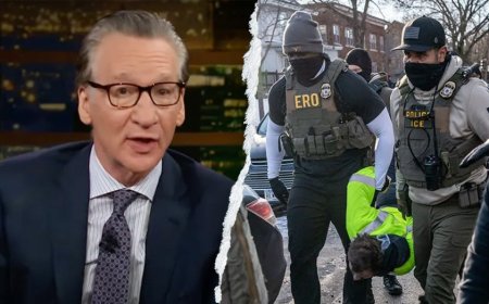 Bill Maher predicts Republicans will get 'dogs--t kicked out' of them in midterms over immigration