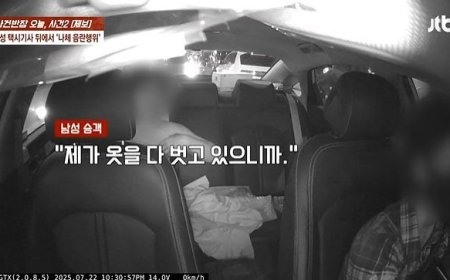 酒醉變態韓男！搭計程車「脫衣打手槍」性騷　女司機崩潰不忍了