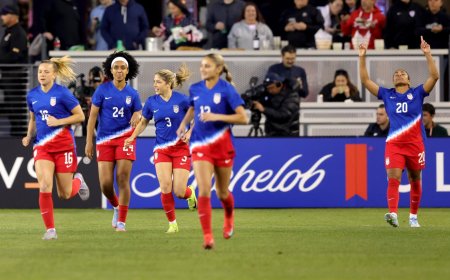 U.S. women’s national soccer team to play in San Jose this spring