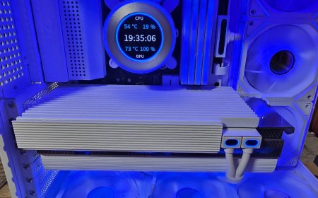 汽车功放改成RTX 3080散热器 GPU温度骤降10°C