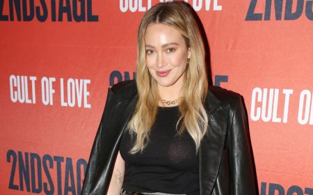 Hilary Duff’s Comfy Barn Jacket Is the Transitional Layer We're Recreating ASAP