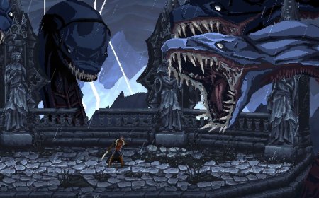 This side-scrolling metroidvania inspired by Bloodborne just got completely free DLC, and the base game is 50% off until February