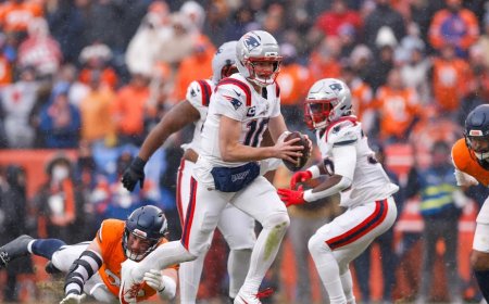 Drake Maye didn't tell offensive line he was keeping ball on victory-clinching run