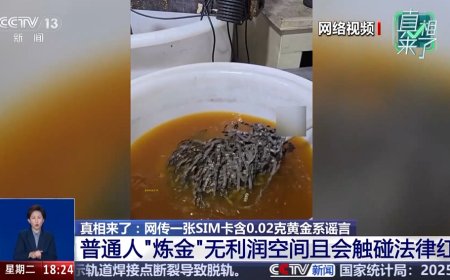 手机SIM卡炼金视频引热议 专家提醒：自行提炼可能违法