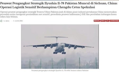 巴空军伊尔-78降落成都！印巴空战后首次高端空运意味歼-35交付？