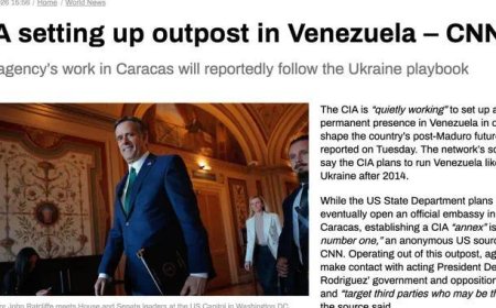 美国锁定第二个乌克兰？CIA已开始接管，未来或威胁中俄远洋船队