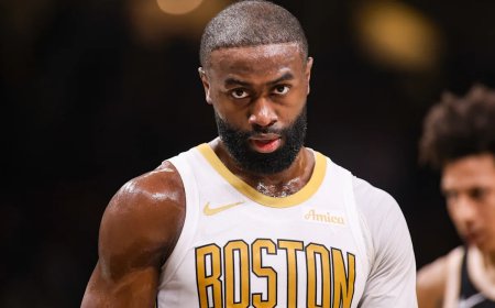 How is Jaylen Brown dominating for the Boston Celtics?