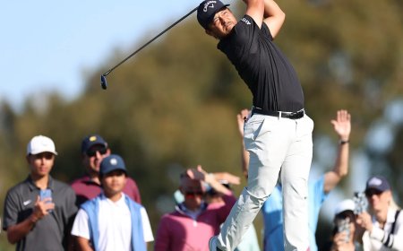 Xander Schauffele consecutive cuts made streak of 72 ends at Farmers