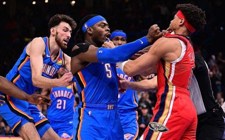 NBA rookie Jeremiah Fears calls Thunder's Luguentz Dort 'soft' after on-court scuffle