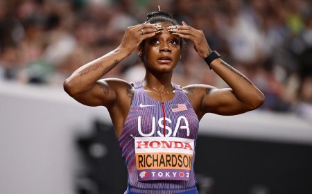 Olympian Sha'Carri Richardson pleads with officer to ‘work with me’ during speeding arrest: ‘I’m begging you’