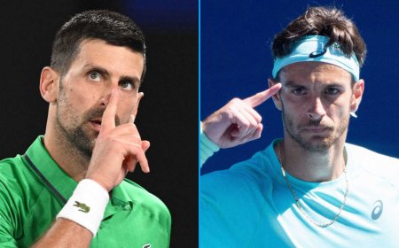 Djokovic Advances at Australian Open After Musetti Retires While Leading by Two Sets