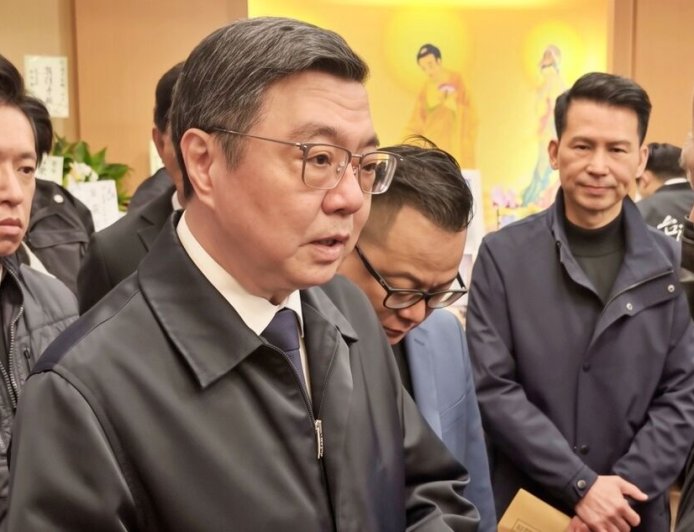 勇消詹能傑殉職卓揆上香致意　雙親悲慟盼次子調回基隆