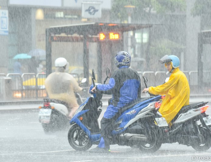 全台有雨！　連下2天時間曝
