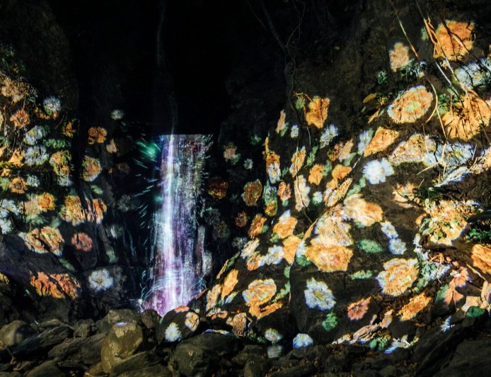 屏東奇幻大津「10大燈區」搶先看　夜遊瀑布每天限量1千人