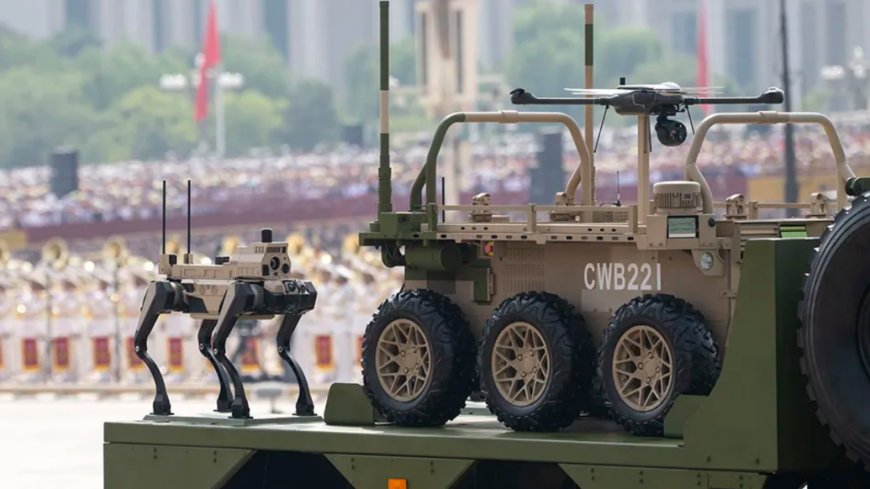 从机器狼到激光武器 我军新式组合“成团出道”