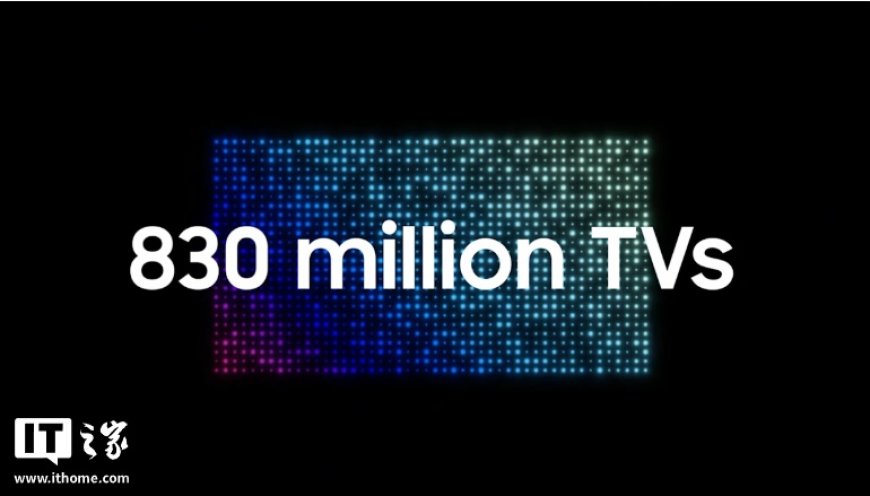 三星宣布连续 20 年成为世界排名第一的电视机品牌，卖出 8.3 亿台产品可绕地球 24 圈