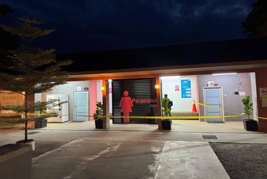 马国南北大道休息站女厕惊现男婴尸体 警方展开调查