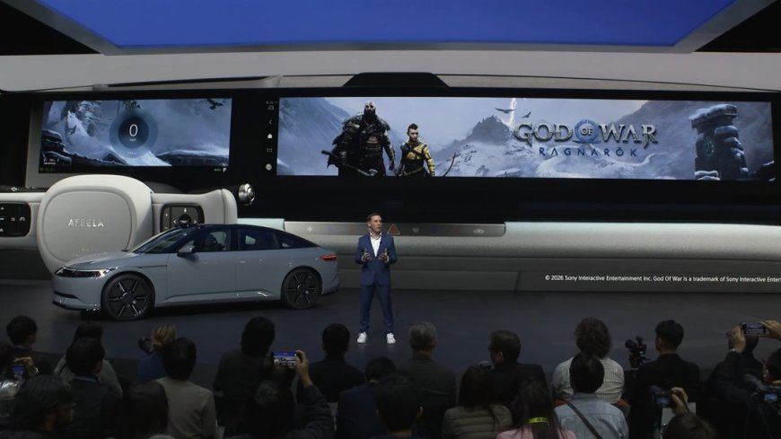 CES：索尼和本田展示电动汽车 本质上是一台PlayStation游戏机