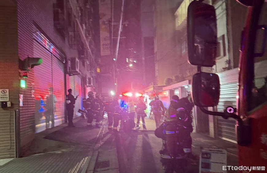 快訊／中和凌晨氣爆　1男昏迷插管