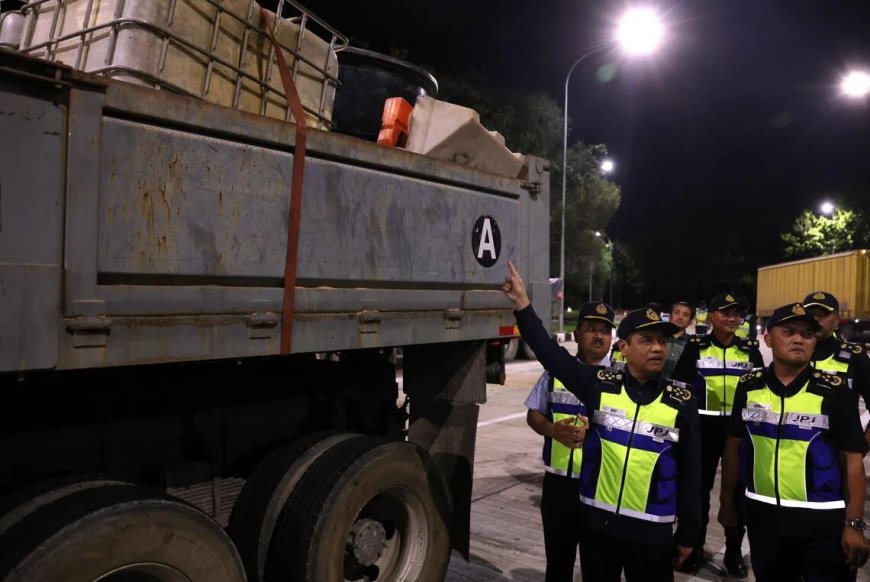 马国去年严查120万辆重型车 其中24万辆违规