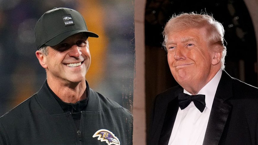Trump urges John Harbaugh to take the Giants' head coaching job after stunning Ravens firing