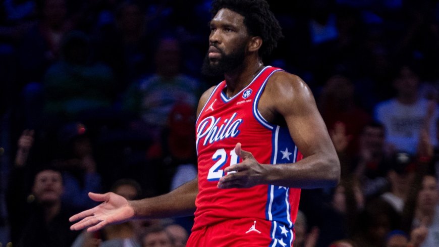 76ers’ Joel Embiid, Paul George out against Raptors
