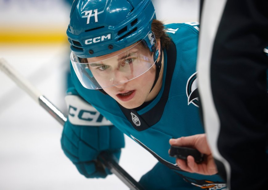 Sharks’ Celebrini says what he thinks of McDavid, MacKinnon, and his own Hart Trophy buzz