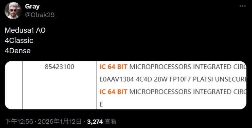 AMD Zen6锐龙CPU再次现身：A0步进、AI性能十倍提升
