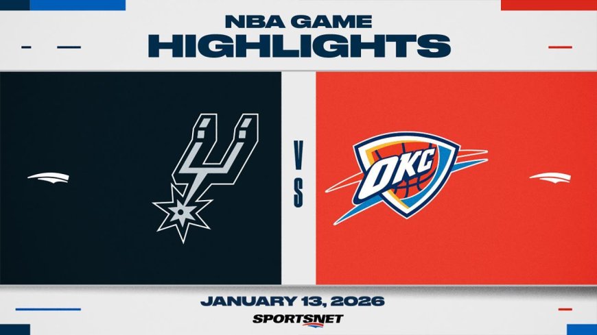 NBA Highlights: Thunder 119, Spurs 89