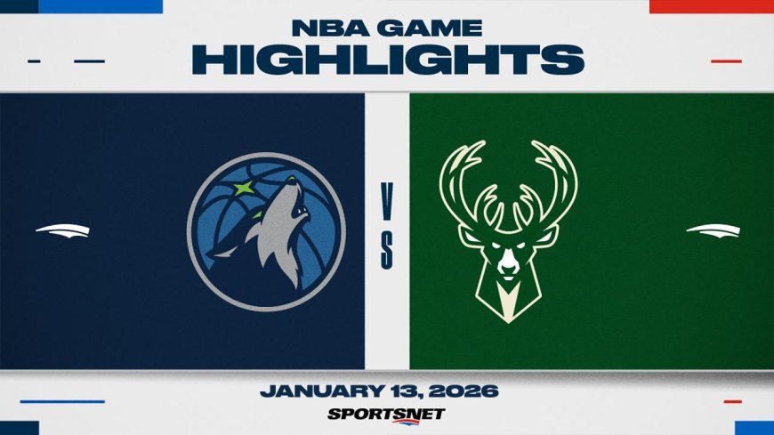 NBA Highlights: Timberwolves 139, Bucks 106